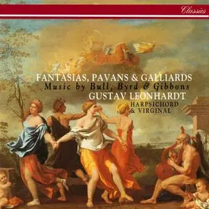 Gustav Leonhardt - Fantasias, Pavans & Galliards: Music by Bull, Byrd & Gibbons (1993)