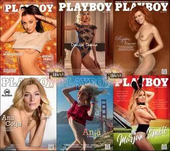 Playboy Slovenia - Full Year 2018 Issues Collection