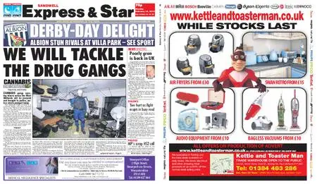 Express and Star Sandwell Edition – February 18, 2019