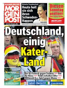 Hamburger Morgenpost vom 19 Juni 2010