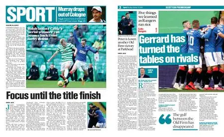 The Herald Sport (Scotland) – October 19, 2020