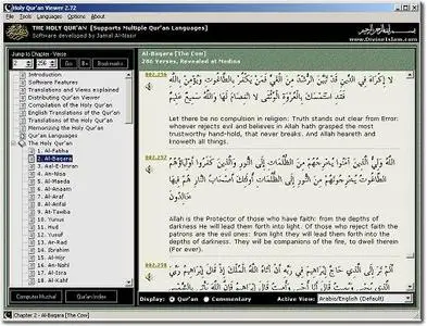 Holy  Qur'an  Viewer: ENGLISH & Multi-Language Quran software