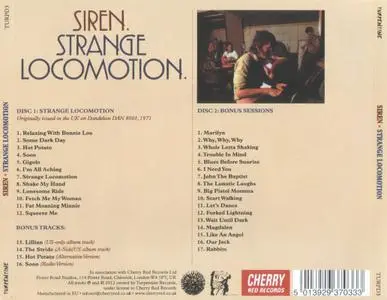 Siren - Strange Locomotion (1971) [2014, 2CD, Turpentine Records TURPD3]