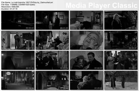 Le notti bianche [Nuits Blanches] 1957