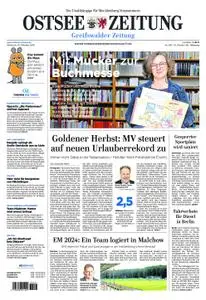 Ostsee Zeitung Greifswalder Zeitung - 10. Oktober 2018