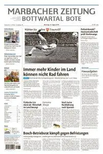 Marbacher Zeitung - 14. August 2018