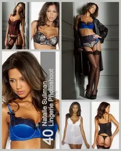 40 Natalie Suliman Lingerie Photoshoot
