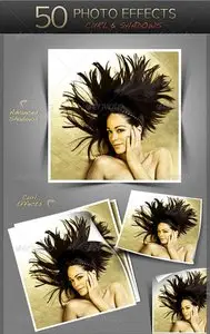 GraphicRiver 50 Photo Effects - Curl & Shadows