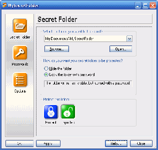 MySecretFolder ver. 4.2 XP Edition