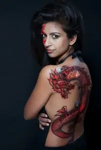 Konnie Huq - Norton Cybercrime Index Photoshoot 2011