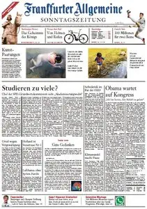 Frankfurter Allgemeine Zeitung am Sonntag, 01. September 2013