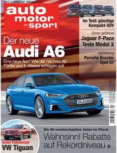Auto Motor und Sport – 04. Februar 2016