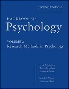 Handbook of Psychology, Research Methods in Psychology