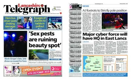 Lancashire Telegraph (Burnley, Pendle, Rossendale) – October 04, 2021