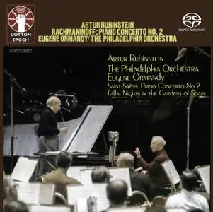 Arthur Rubinstein, The Philadelphia Orchestra - Rachmaninov, Saint-Saens, De Falla (1973+1970) [Reissue 2017] MCH PS3 ISO++