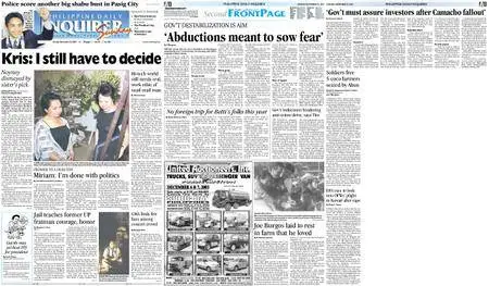 Philippine Daily Inquirer – November 23, 2003