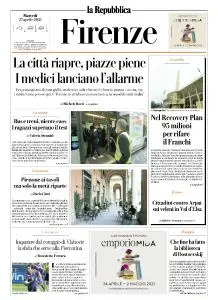 la Repubblica Firenze - 27 Aprile 2021