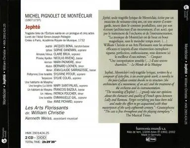 William Christie, Les Arts Florissants  - Michel Pignolet de Montéclair: Jephté (2002)