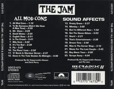 The Jam - All Mod Cons (1978) + Sound Affects (1980) [MFSL UDCD 673]