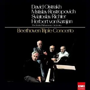 Oistrakh / Rostropovich / Richter / Karajan - Beethoven: Triple Concerto (1970/2012) [Official Digital Download 24bit/96kHz]