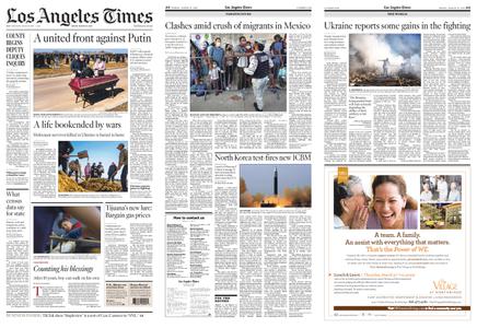 Los Angeles Times – March 25, 2022