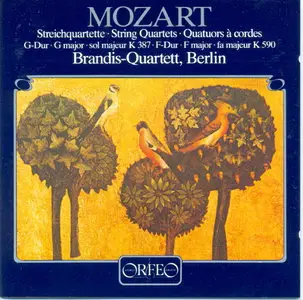 Mozart – Brandis Quartett - Quatuor à cordes n° 14 et 23  (1983)