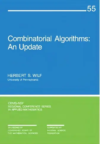 Combinatorial Algorithms: An Update