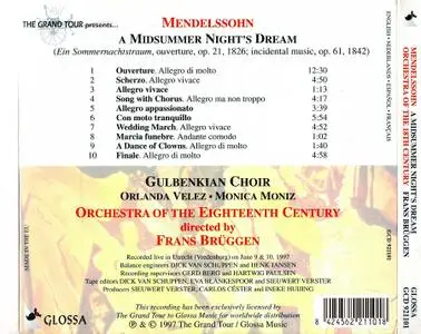 Frans Brüggen, Orchestra of the Eighteenth Century - Felix Mendelssohn: A Midsummer Night’s Dream (1997)