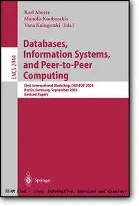 Karl Aberer (Editor), et al, «Databases, Information Systems, and Peer-to-Peer Computing»