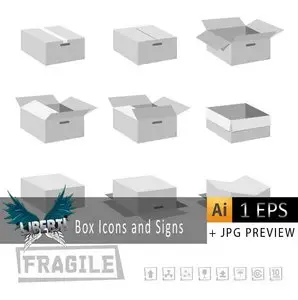 Box Icons and Signs