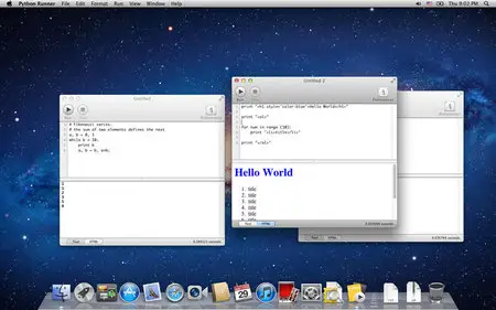 Python Runner v1.1 Mac OS X