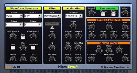 Etric Van Mayer [EVM] Synth Collection