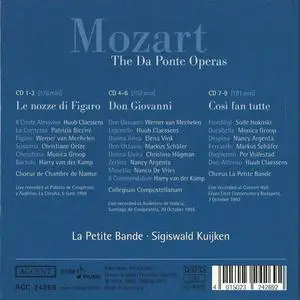 La Petite Bande, Sigiswald Kuiken - Mozart: The Da Ponte Operas (9CD) (2012)