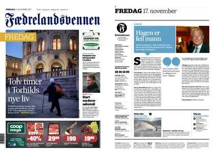 Fædrelandsvennen – 17. november 2017