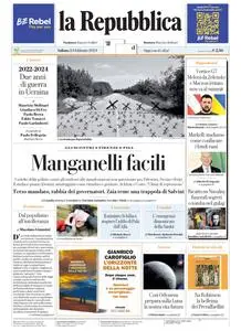 la Repubblica - 24 Febbraio 2024