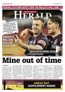 Newcastle Herald - 23 April 2022