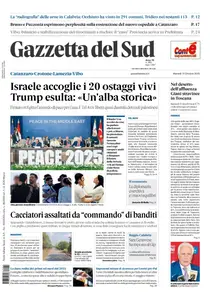 Gazzetta del Sud Catanzaro - 14 Ottobre 2025