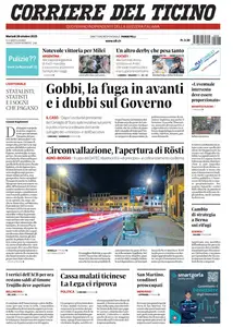 Corriere del Ticino - 28 Ottobre 2025