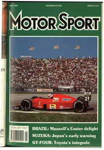 Motor Sport Magazine - May 1989