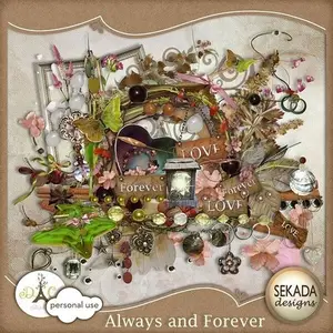 Scrap kit - Always and Forever