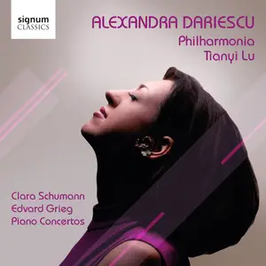 Alexandra Dariescu - Clara Schumann & Edvard Grieg: Piano Concertos (2024) [Official Digital Download 24/96]