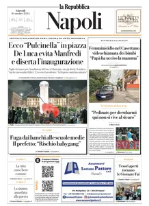 la Repubblica Napoli - 10 Ottobre 2024