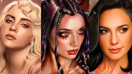 Digital Portraits: Paint Amazing Faces