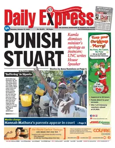 Trinidad & Tobago Daily Express - 17 October 2024