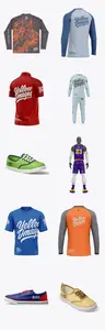 10 Apparel Mockup Bundle 19 by Yellowimages