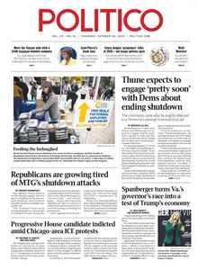 Politico - 30 October 2025