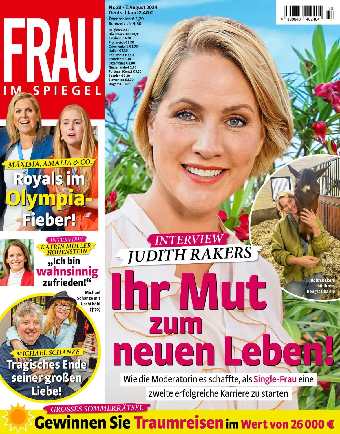Frau im Spiegel - 7 August 2024