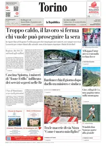 la Repubblica Torino - 2 Luglio 2025
