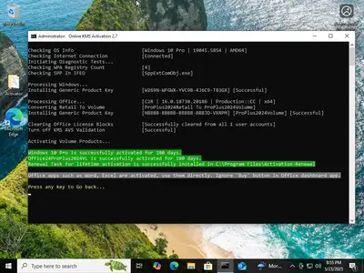 Windows 10 Pro 22H2 build 19045.5854 (x64) With Office 2024 Pro Plus Multilingual Preactivated May 2025