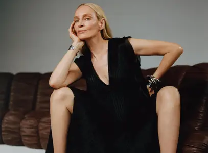 Uma Thurman by Agata Serge for Harper's Bazaar Taiwan February 2026